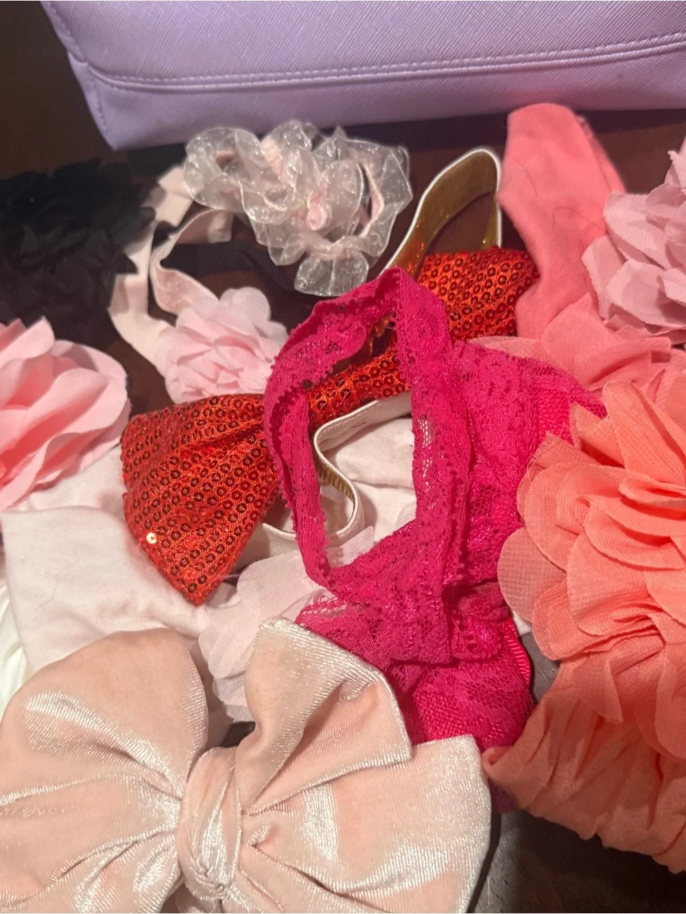 Bows and a bag